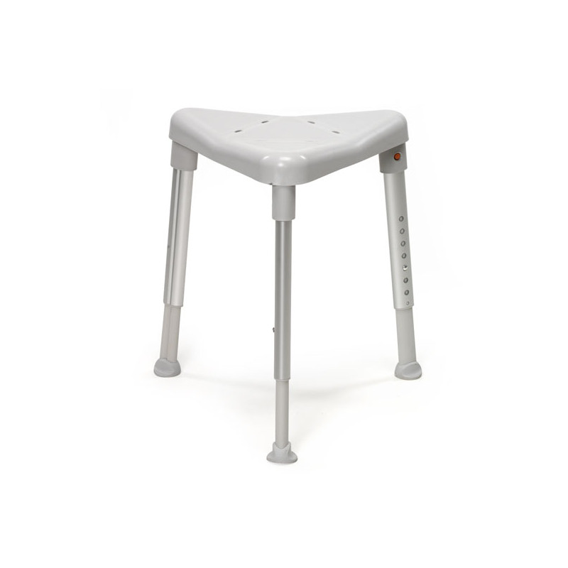 Siège de douche triangulaire EDGE gris