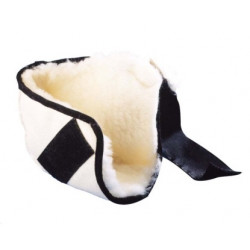 Talonnière en peau de mouton