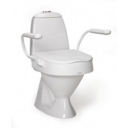 Surélévation de WC CLOO avec accoudoirs et abattant